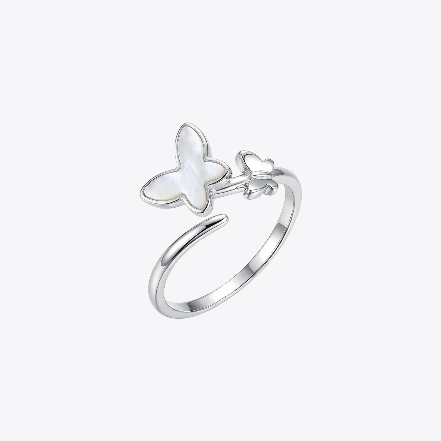 Butterfly Bloom Adjustable Ring - Image 3