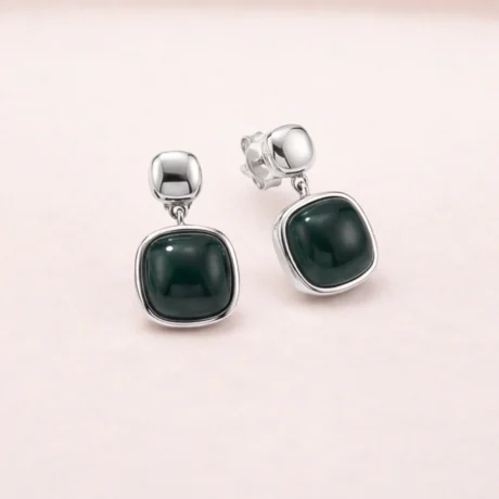 Emerald Dusk Cushion Bracelet