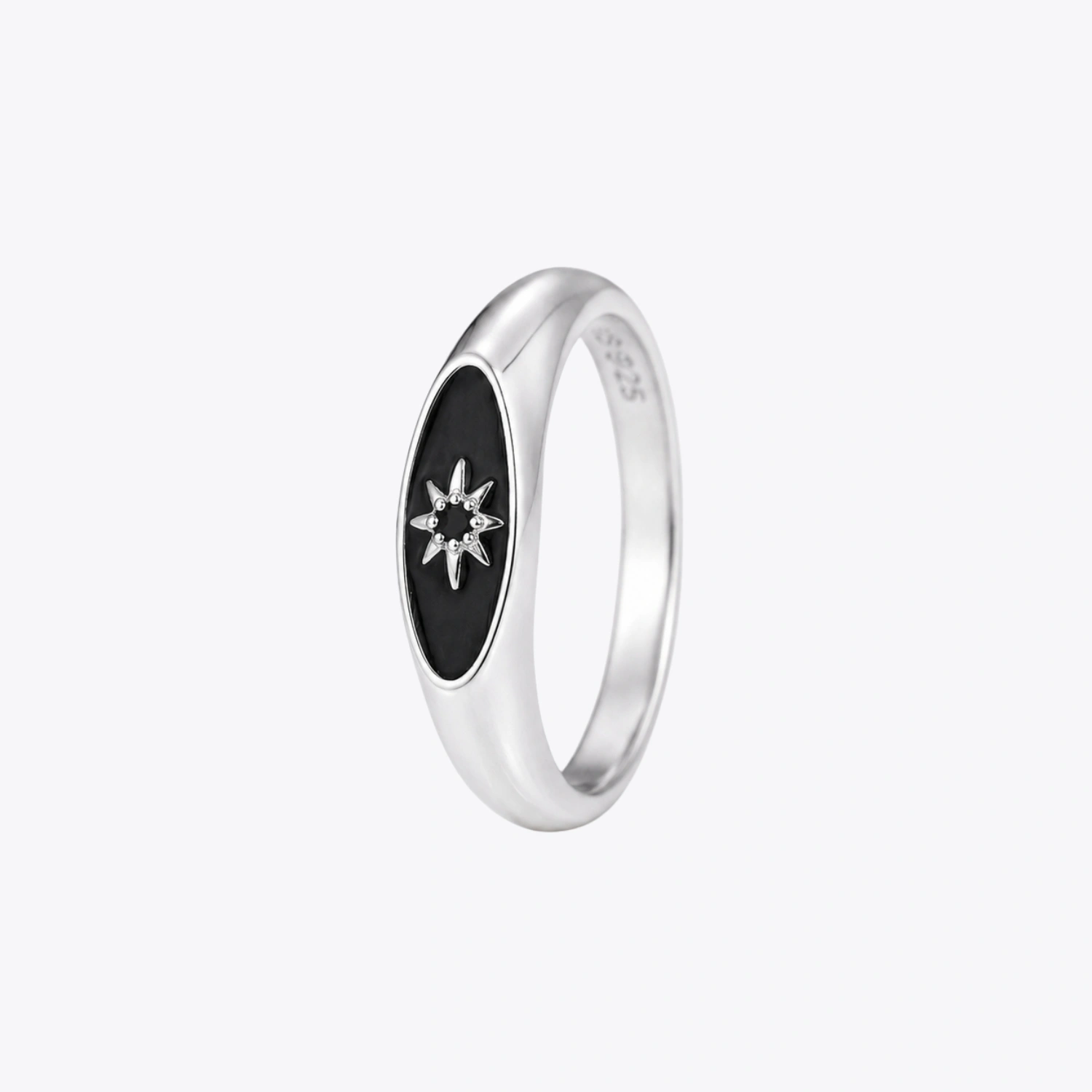Celestial Oval Signet Ring - Image 3